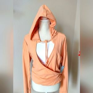 WOMEN'S FLX SURPLICE LIGHTWEIGHT HOODIE